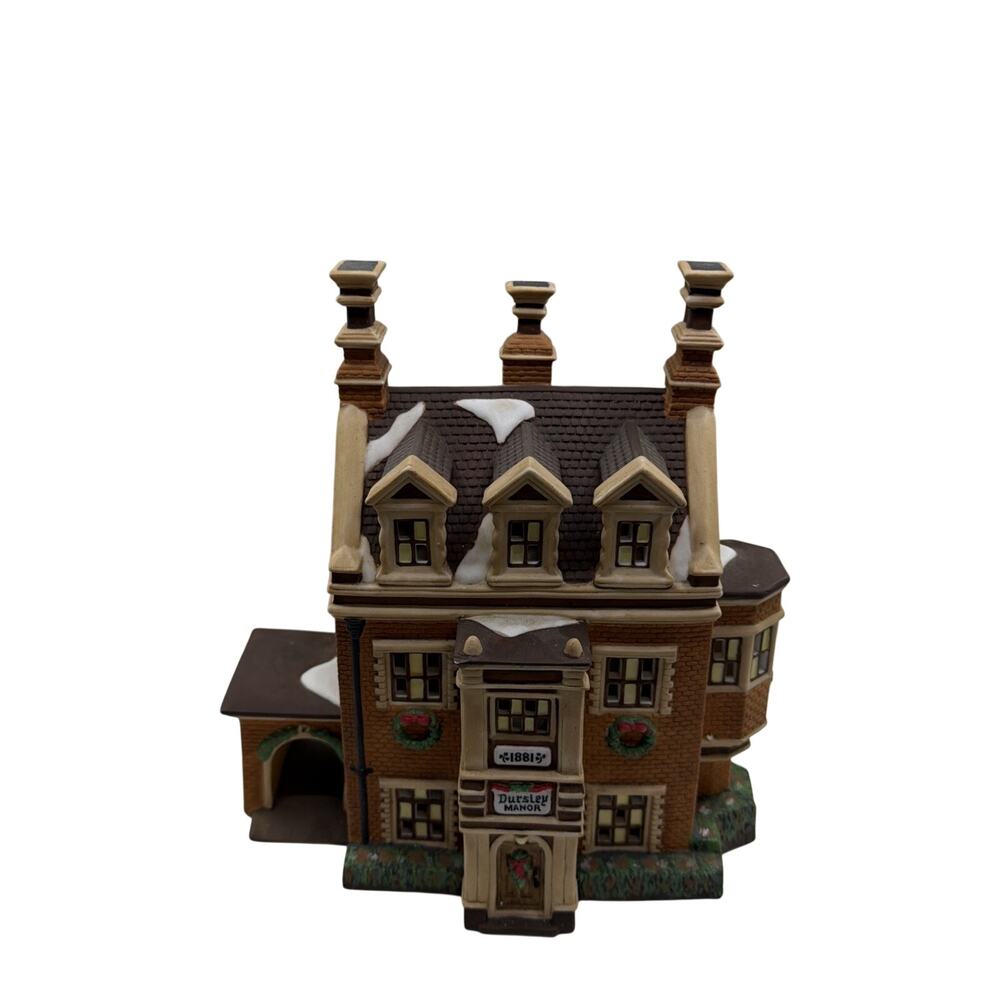 Department 56 Christmas Village Dursley Manor Dickens Village 58329 w/ Box